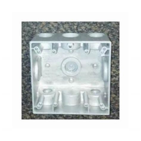 16 cu in electrical box|Bell Electrical Box, 16 cu in, Outlet Box Type, 2 Gangs, Aluminum .